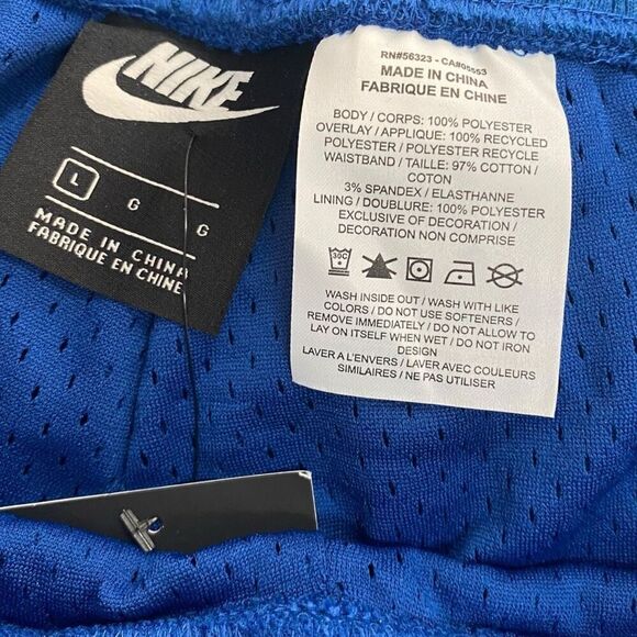 Nike Sportswear Retro Mesh Training Basketball Shorts AR2418-438 Mens size Large - Picture 8 of 9